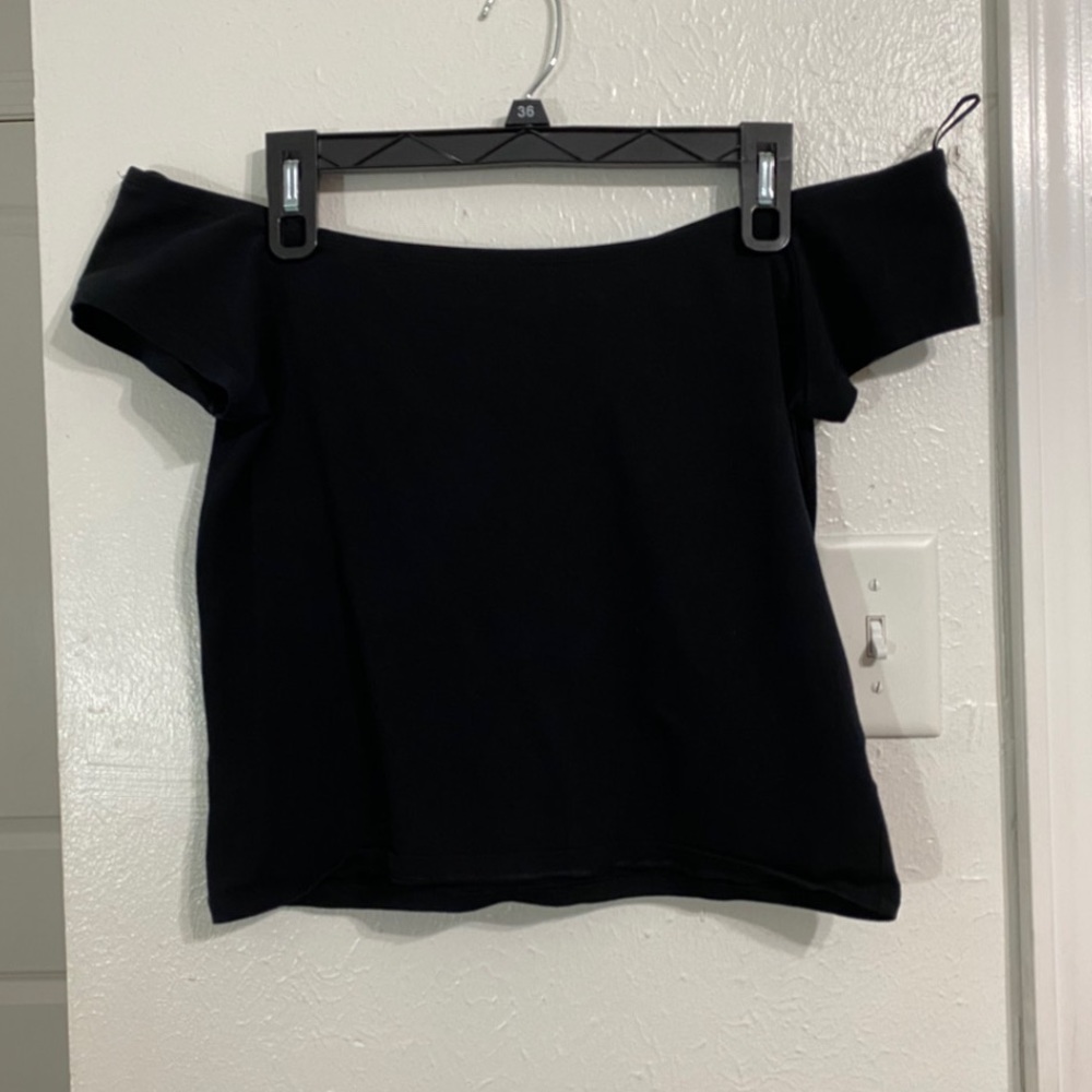 black shirt